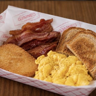 2 Egg Breakfast Plate